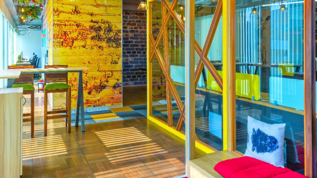 IndiQube Logos, Craig Park Layout Bangalore - Unconventional workspaces
