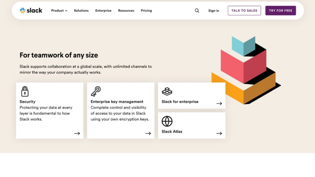 Tools to Enhance Hybrid Workplace Experience - Slack - One platform for your team and your work