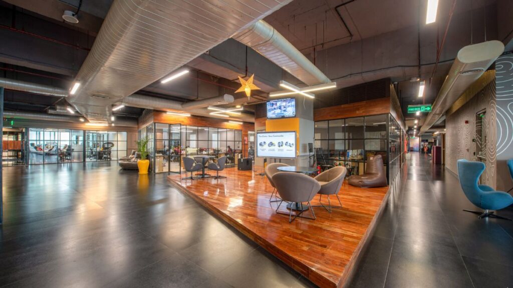 The Circle coworking space near Rapid Metro Station_ Sector 53-54 Chowk