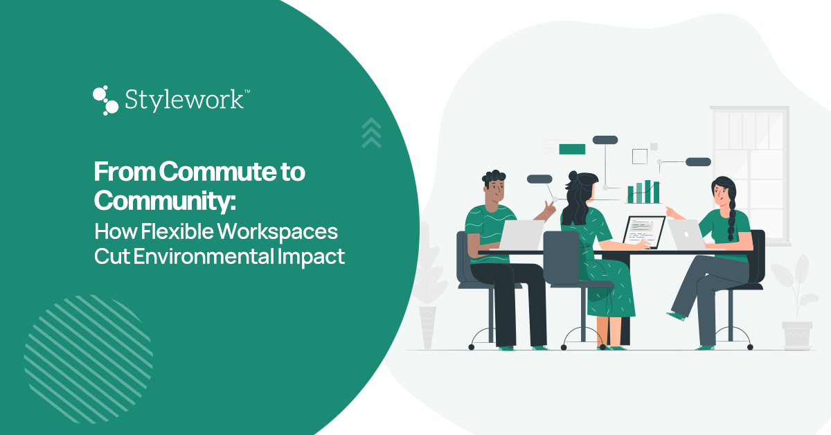 From Commute to Community How Flexible Workspaces Cut Environmental Impact